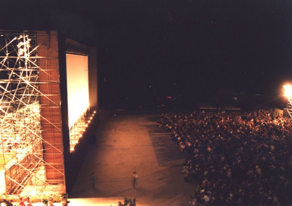 Arena 1998 - Il Maxischermo sotto il Municipio